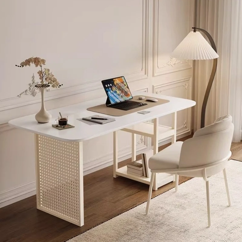 Desk Slate Home Bedroom Rectangle Work Desktop Computer Learning Desk Light Luxury Simple Modern Table
