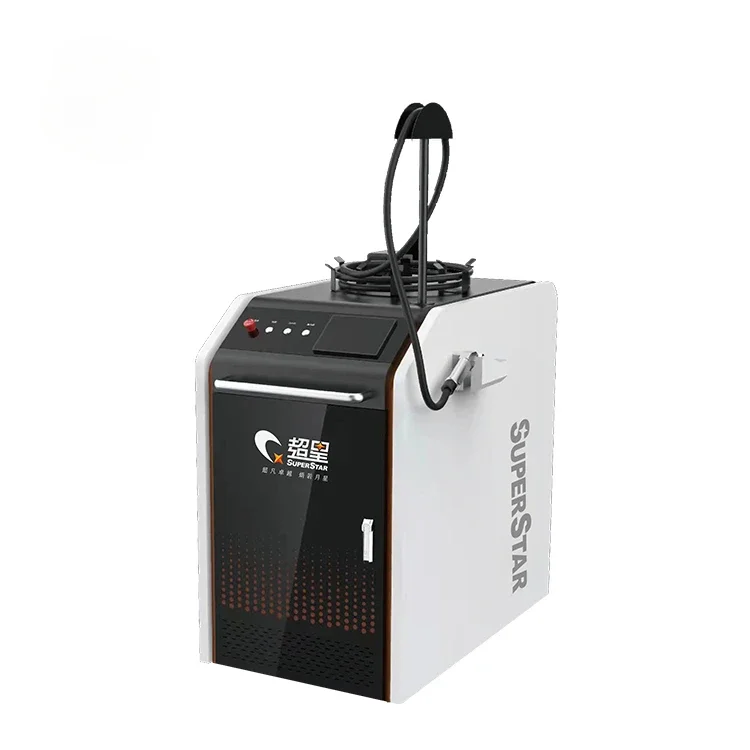 1000w 1500w fiber optic sheet metal cleaning equipment portable  welding machine