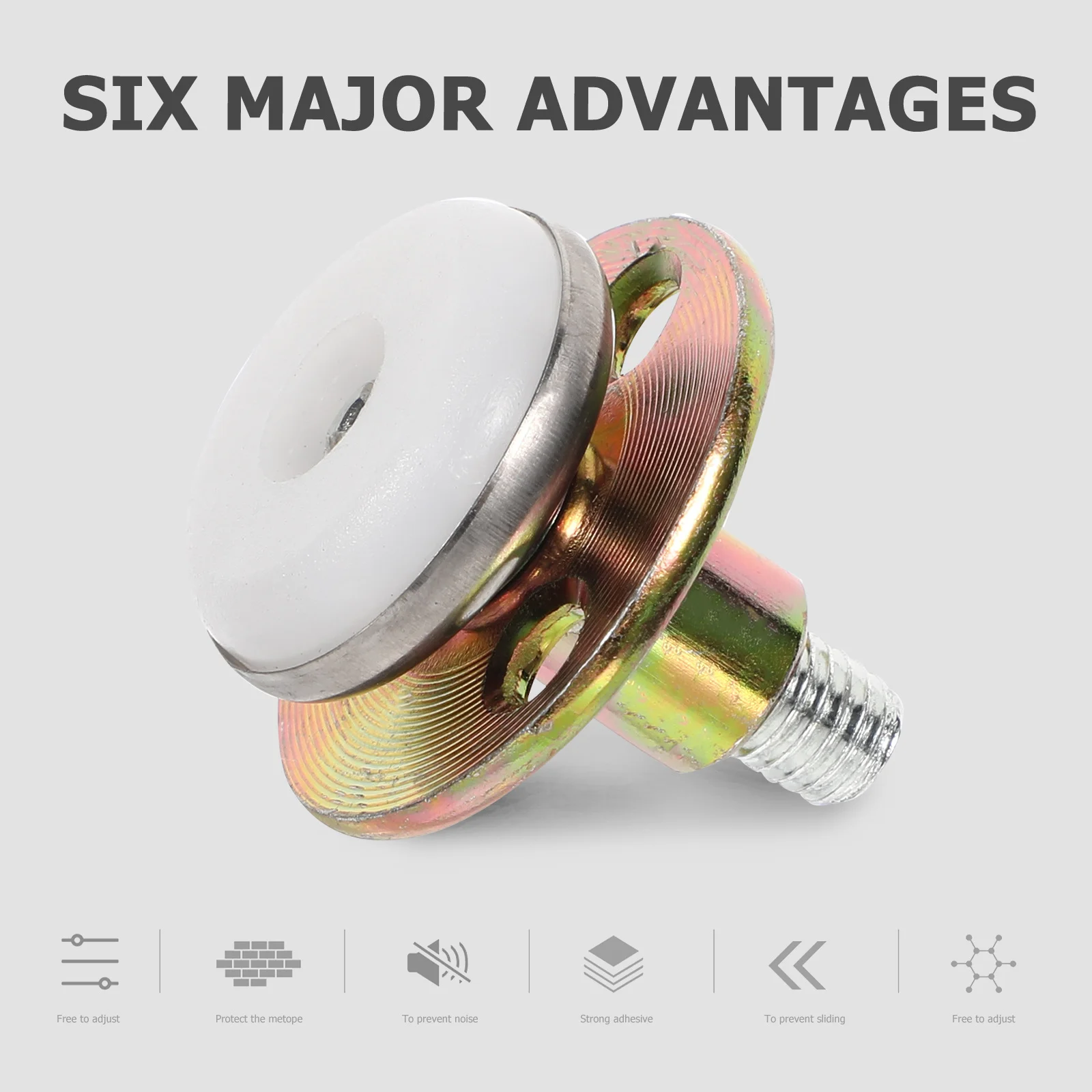 

4Pcs Furniture Levelers Heavy Duty Bed Chair Table Sofa Stabilizer Anti Shake Tools Home Office Use Furniture Levelers