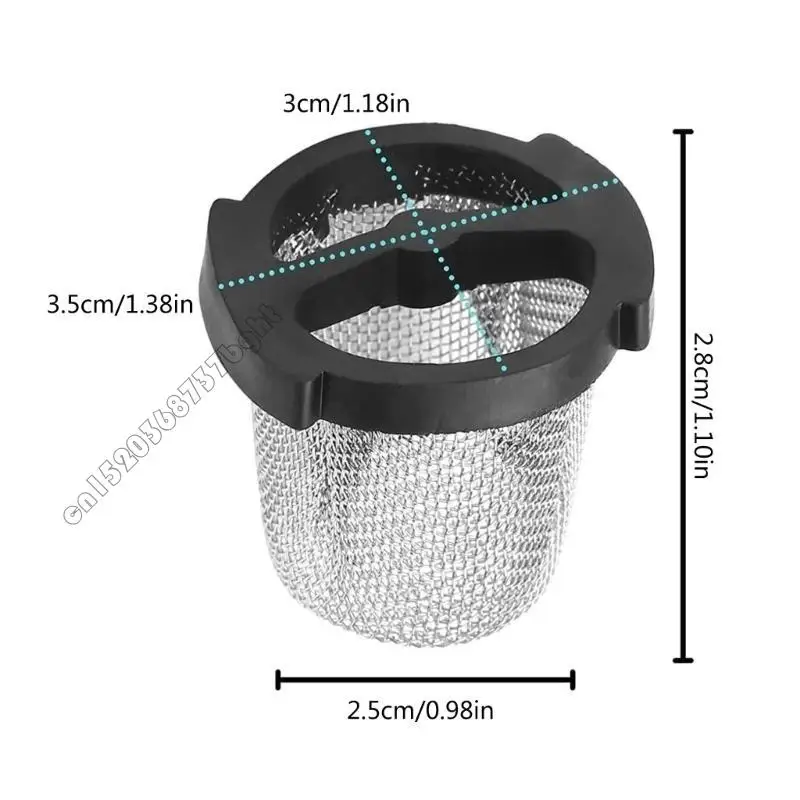 4xfb 2 PCS 650400 Universal Fitting Fitting Filter Pollter Pollter Screen