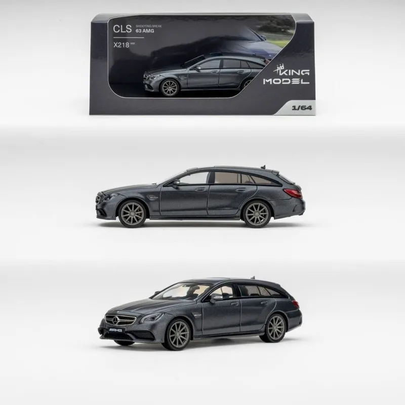 King Model 1/64 Mercedes Benz CLS63 AMG Diecast Car Model Alloy Simulation Collection Toy Gift For Boys#peetyeee