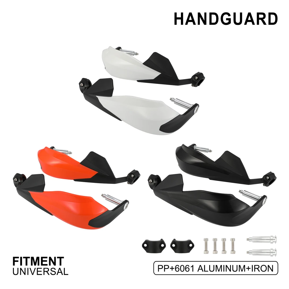 Universal Hand Guards Handle Handguard Handlebar Protection Mounting Kit Set For KTM HONDA YAMAHA SUZUKI KAWASAKI Motorcycle