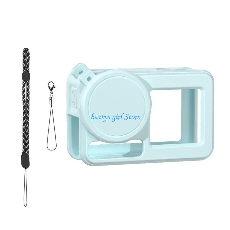 C7AB Silicone Accessory for Action 5 Includes Case, Straps, and Lens Cover