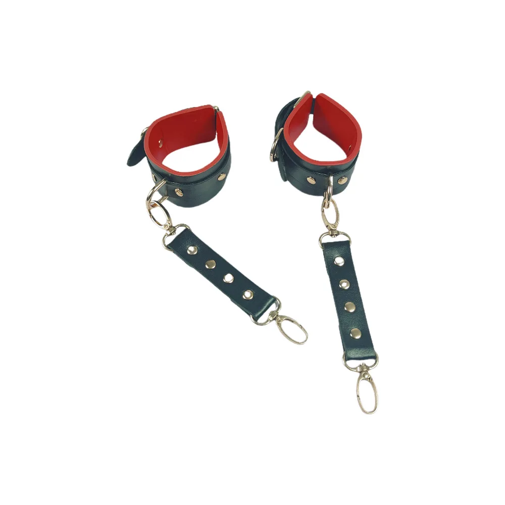 Sex Products Adult Bondage Gear Restraint Fetish Slave Handcuffs Ankle Cuffs Erotic Sex Toys For Women Couple Sexy Accessories