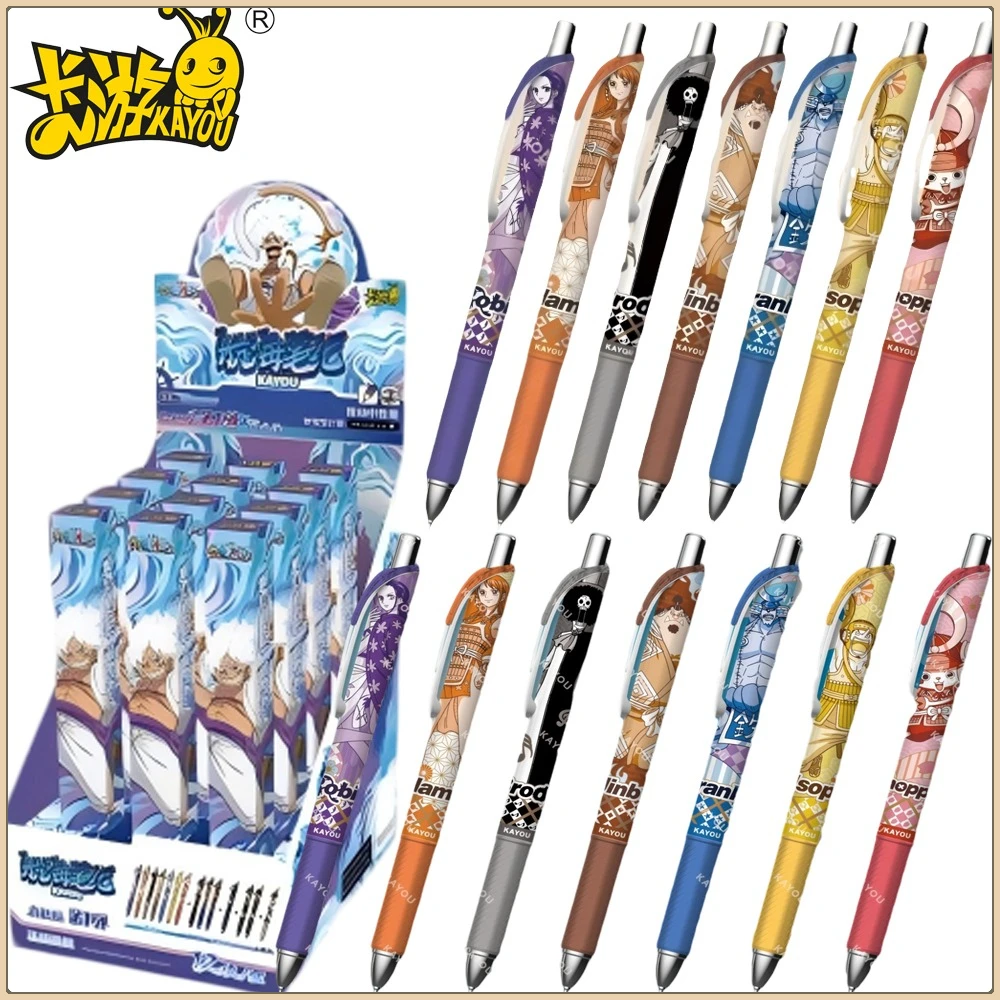 

Original Kayou One Piece Gel Pen Blind Box High Quality Materials and Comfortable Grip Ballpoint Pen Learning Stationery Gifts