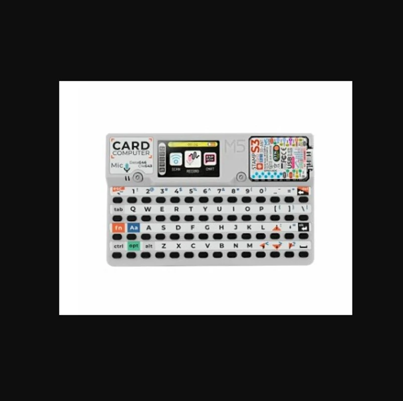 Imagem -03 - Cardcomputer Stamps3 Microcontrolador 56 Cartão Chave do Teclado M5stack