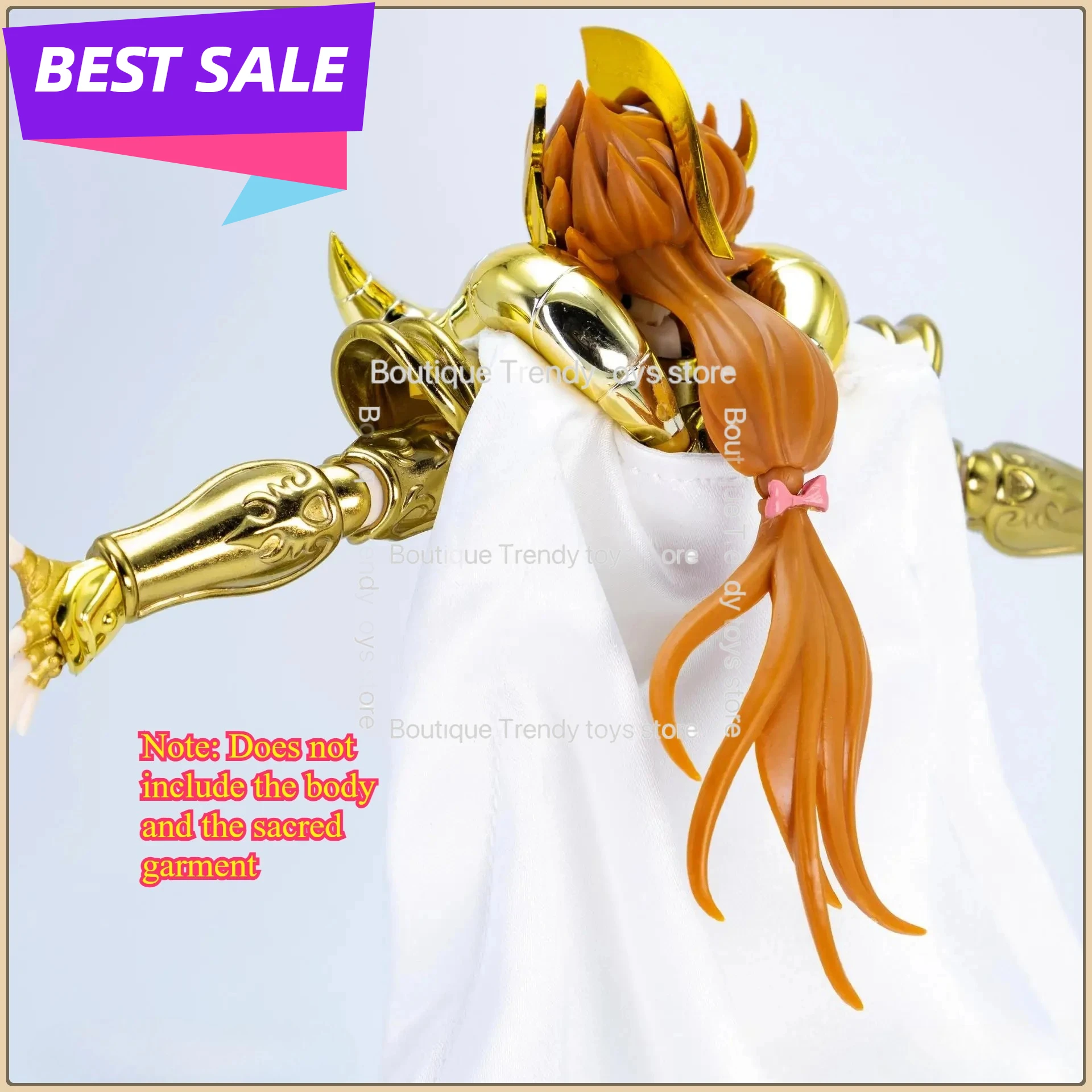 

【В наличии】Фигурка ST/ShineTime Saint Seiya Myth Cloth EX АRIES Кики, скульптура головы/5 лиц + волосы, Рыцари Зодиака