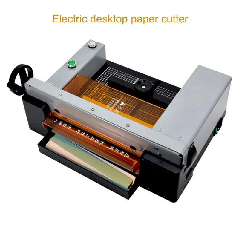 Electric Paper Cutter 4CM Thick Layer Book Photo Cutter Paper Trimmer A4 Size Cutting Machine G-400