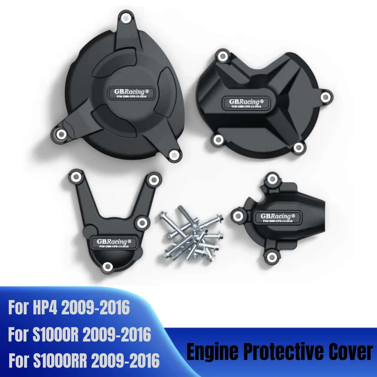 

For BMW S1000RR / S1000R / HP4 2009-2016 Engine guard cover For GBRacing Motorcycle Engine Protection Cover