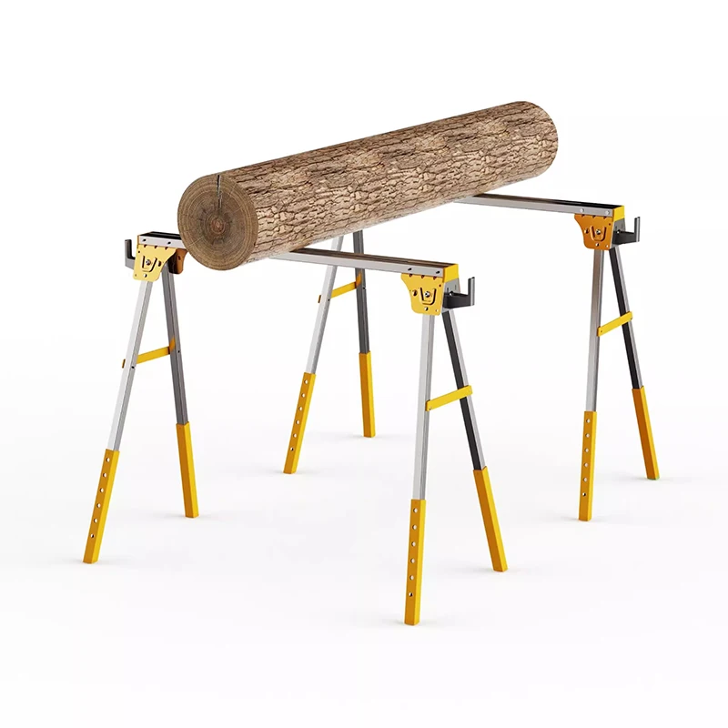 

Saw wood fixing bracket foldable metal woodworking frame multifunctional iron portable home Portable scaffolding