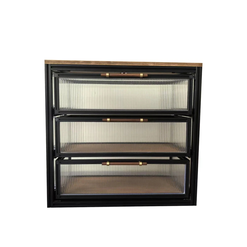 

Стеллаж для хранения морских панелей из алюминиевого профиля, витрина для березы, витрина для бытовой тележки