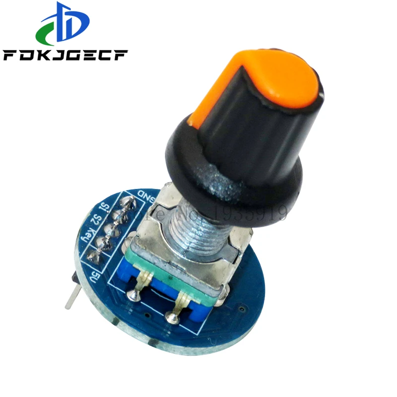 Rotary Encoder Module for Arduino Brick Sensor Development Round Audio Rotating Potentiometer Knob Cap EC11