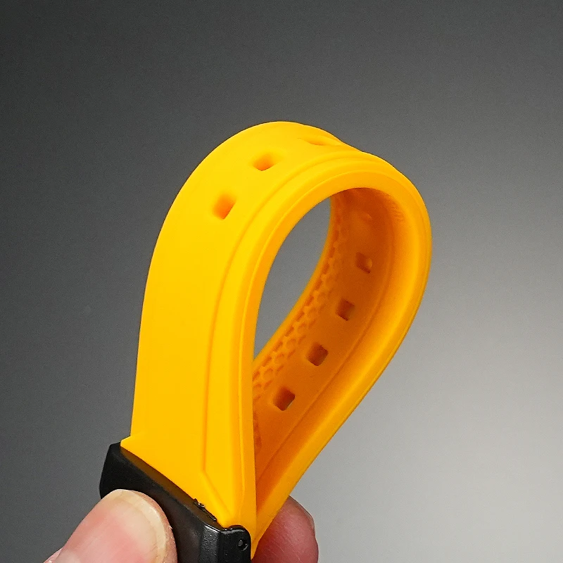 Voor Casio g-shock 5536 Black Knight gr-b100 rubberen horlogeband GR B100 gemodificeerde siliconen horlogeband GR-B100-1A herenarmband blauw