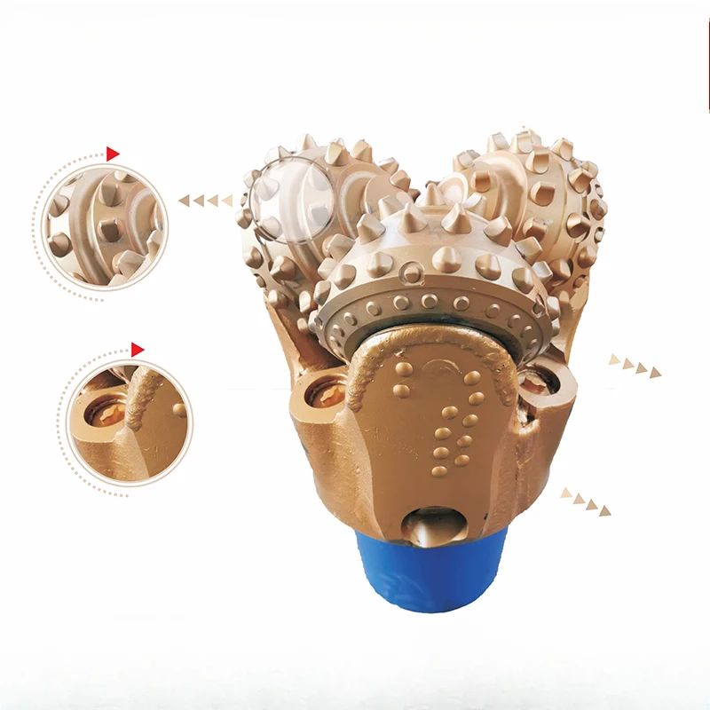 All kinds of roller drill bits, three-cone PDC drill bits, geothermal well oil drilling, non-excavation rock reamer
