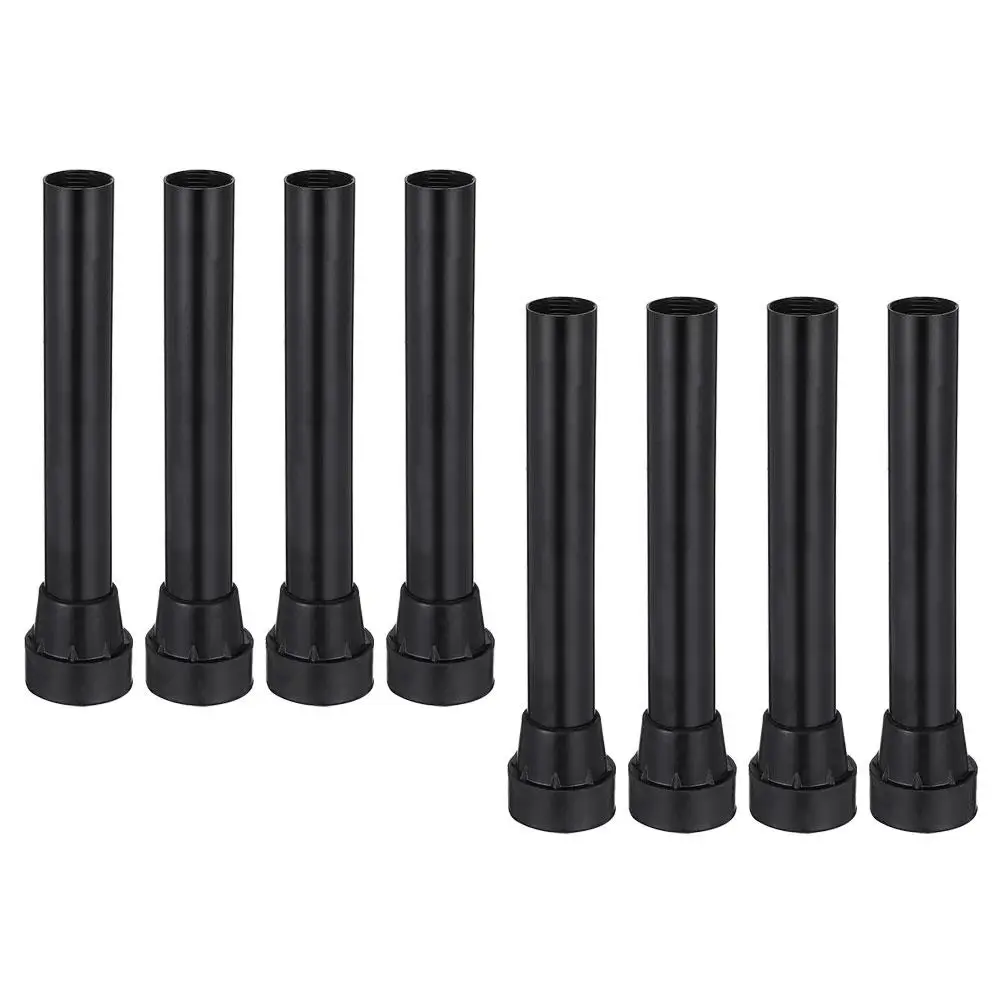 

8 Pcs Trampoline Foot Pad Accessories Non Slip Leg Tube Covers Replacement Parts Rubber Feet for Mini Trampoline Outdoor Toys