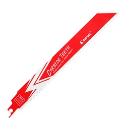 EZARC คาร์ไบด์ใบเลื่อย R678HM หรือ R978HM Endurance สำหรับโลหะหนา,เหล็กหล่อ,สแตนเลสสตีล6 ''และ9'' 8TPI 1/2/3Pcs