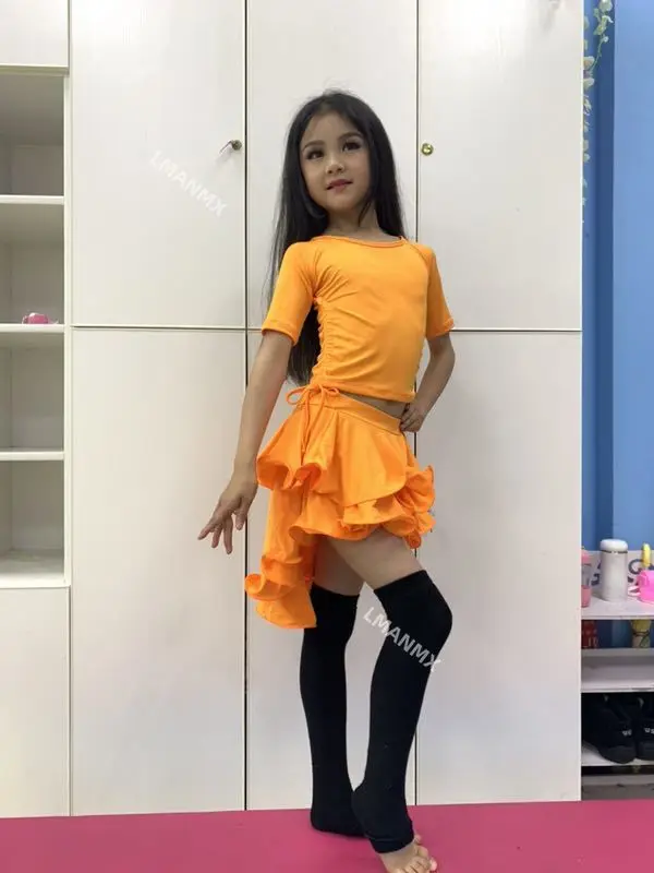 أزياء الرقص الشرقي للأطفال، أزياء الأداء للفتيات، مجموعة التنانير #3