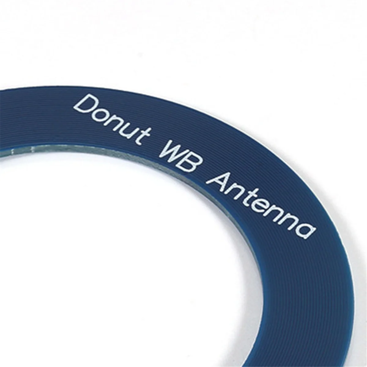 B58ADonut Broadband Antenna 10kHz-180MHz Receiving Antenna Mini Loop Antenna for Radio Walkie Talkie SDR Blue