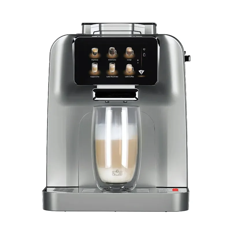 

ZJZ интеллектуальная автоматическая умная кофемашина Коммерческая электрическая кофеварка с сенсорным управлением