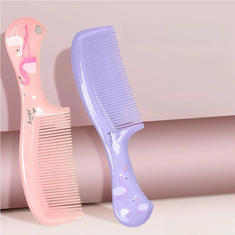 

Пластиковая расческа для женщин и девочек, для ухода за волосами, антистатическая, прочная, для домашнего использования, не повреждает длинные волосы, для личного ухода