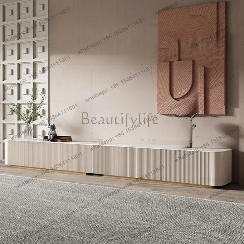Floor Modern Universal Tv Stand Living Room Design House White Tv Table Nordic Luxury Floor Fernsehen Tisch Furniture Home