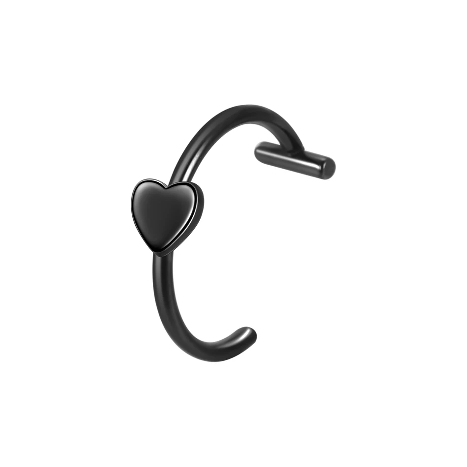 1PC Edelstahl Gefälschte Nasenring Hoop Septum Ringe Nicht Durchbohrt C Clip Lippenring Ohrring Gefälschte Nasenpiercings Frauen Körperschmuck