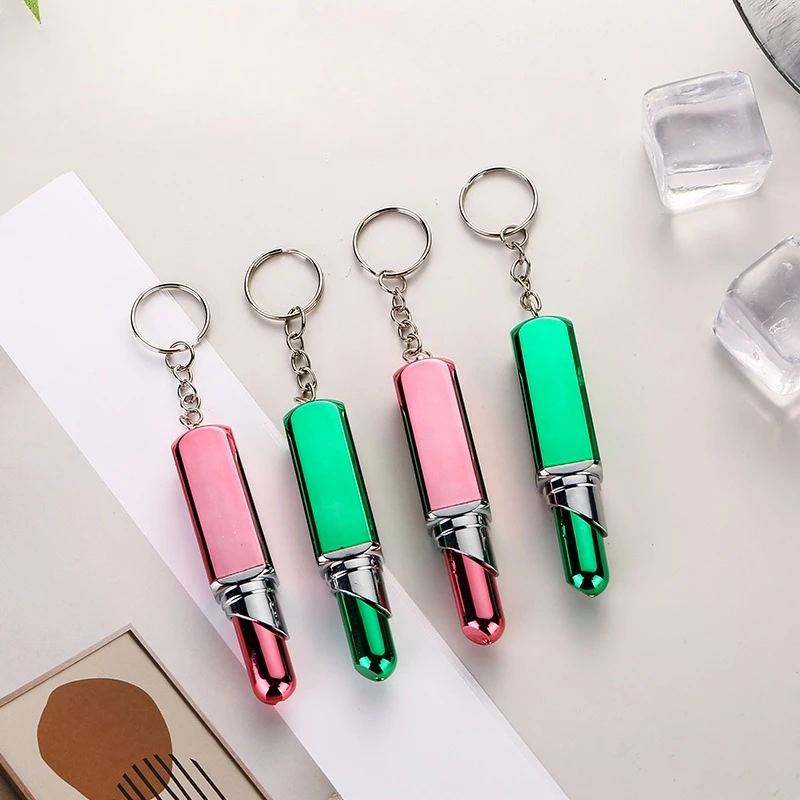 3Pcs Novelty Lipstick Shaped Round Gel Pen - Bright Colors, Suitable For School, Office And Daily Writing - Stationery