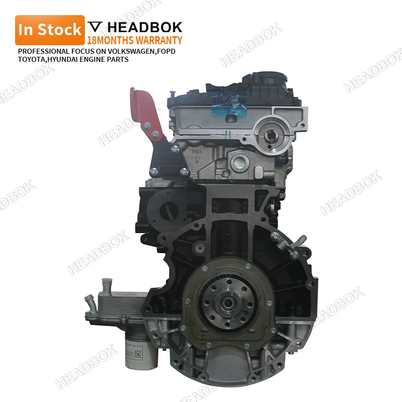 ForGenuine الأصلي الجديد FORD 2.2 قطع غيار محرك السيارة اسطوانة كتلة طويلة محرك عارية لفورد #4