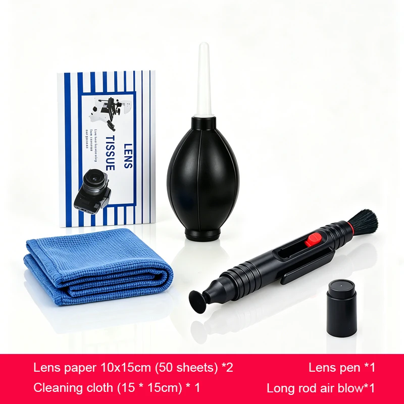 Kit de limpeza para câmeras DSLR Nikon e Canon, coletor de poeira digital, ferramenta de remoção de poeira do sensor CMOS