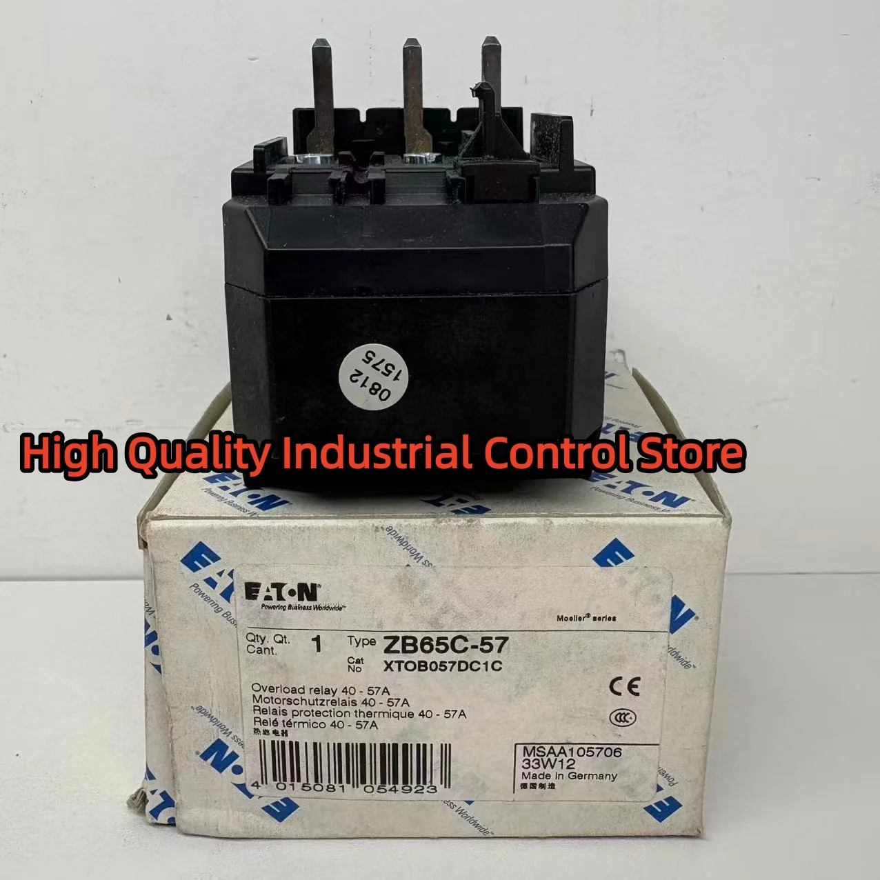 

Новое оригинальное тепловое реле ZB65C-57 XTOB057DC1C 40-57A