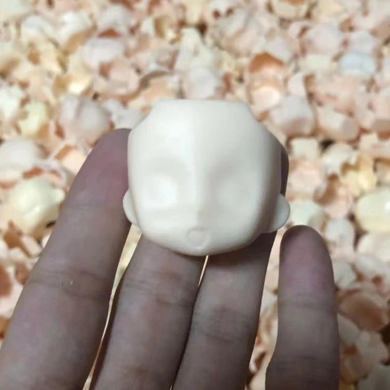 Stop-motion animation New Face Shape GSC Clay Face Accessory Replace face Blank face DIY turning material ob11 doll face