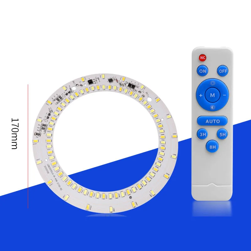 3W  8W 12W solar energy LED Ring PANEL Circle Light LED Round Ceiling board circular lamp board AC220V  LED light