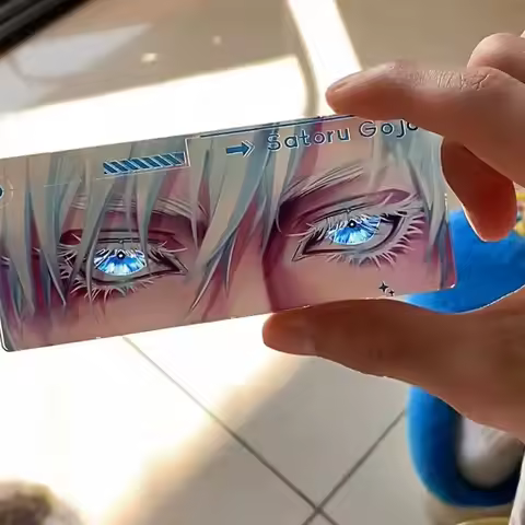 Cartoon Figures Satoru Gojo Glowing Eyes Keychain Pendant Anime Jujutsu Kaisen Acrylic Toy Backpack Accessories Boy Girl Gift - AliExpress 