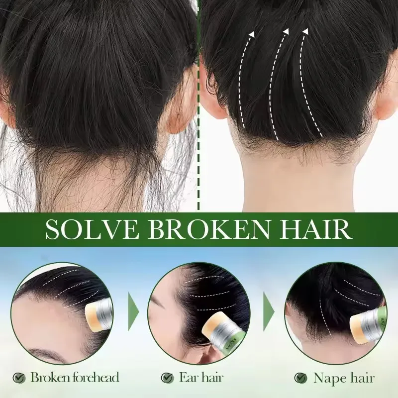 Broken Hair Artifact Hair Wax Stick Gel Cream Styling Hair Frizz Fixed Fluffy Children Men And Women Styling Wax