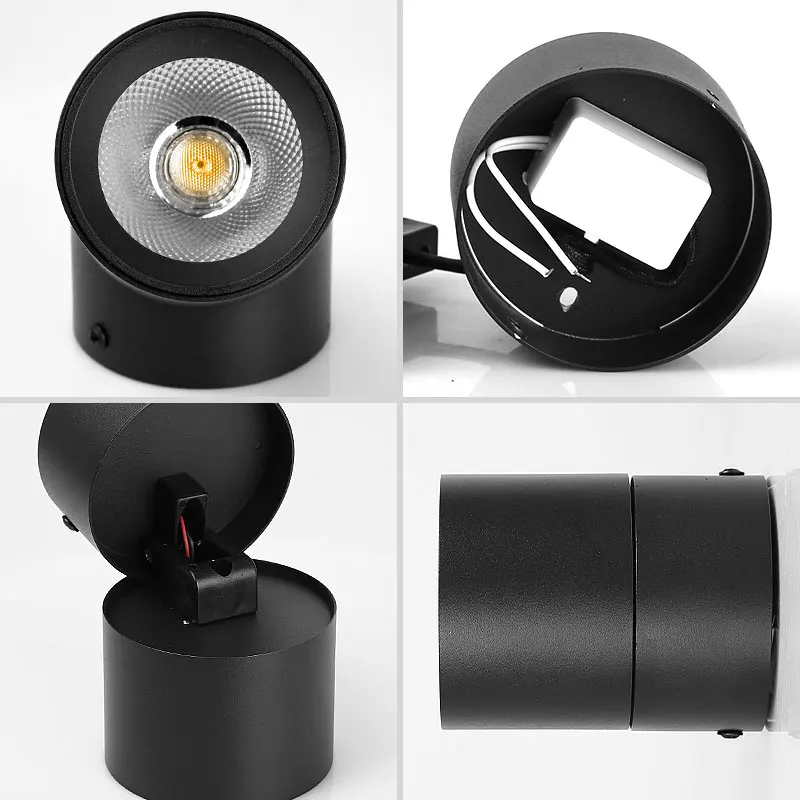 Downlight LED strop světel příslušenství pro kuchyň žití pokoj dekorace 220V reflektor 10W 15W strop lampa skládací doušek LED lehký