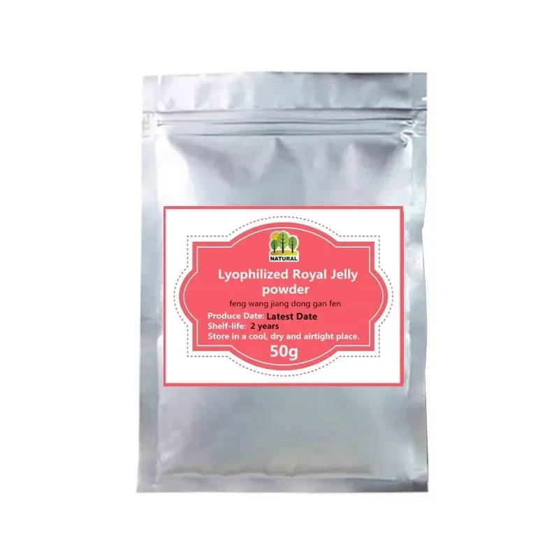 50-1000g,Lyophilized Royal Jelly10-HDA 99%,Free Shipping