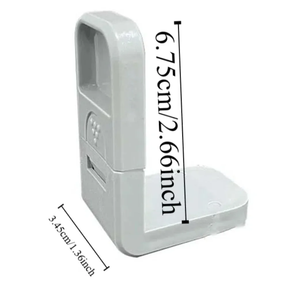 10 قطعة/المجموعة ABS أقفال أمان متعددة الوظائف البلاستيك المحمولة خزانة الطفل أقفال الأدراج الزاوية اليمنى مقاوم للماء #4