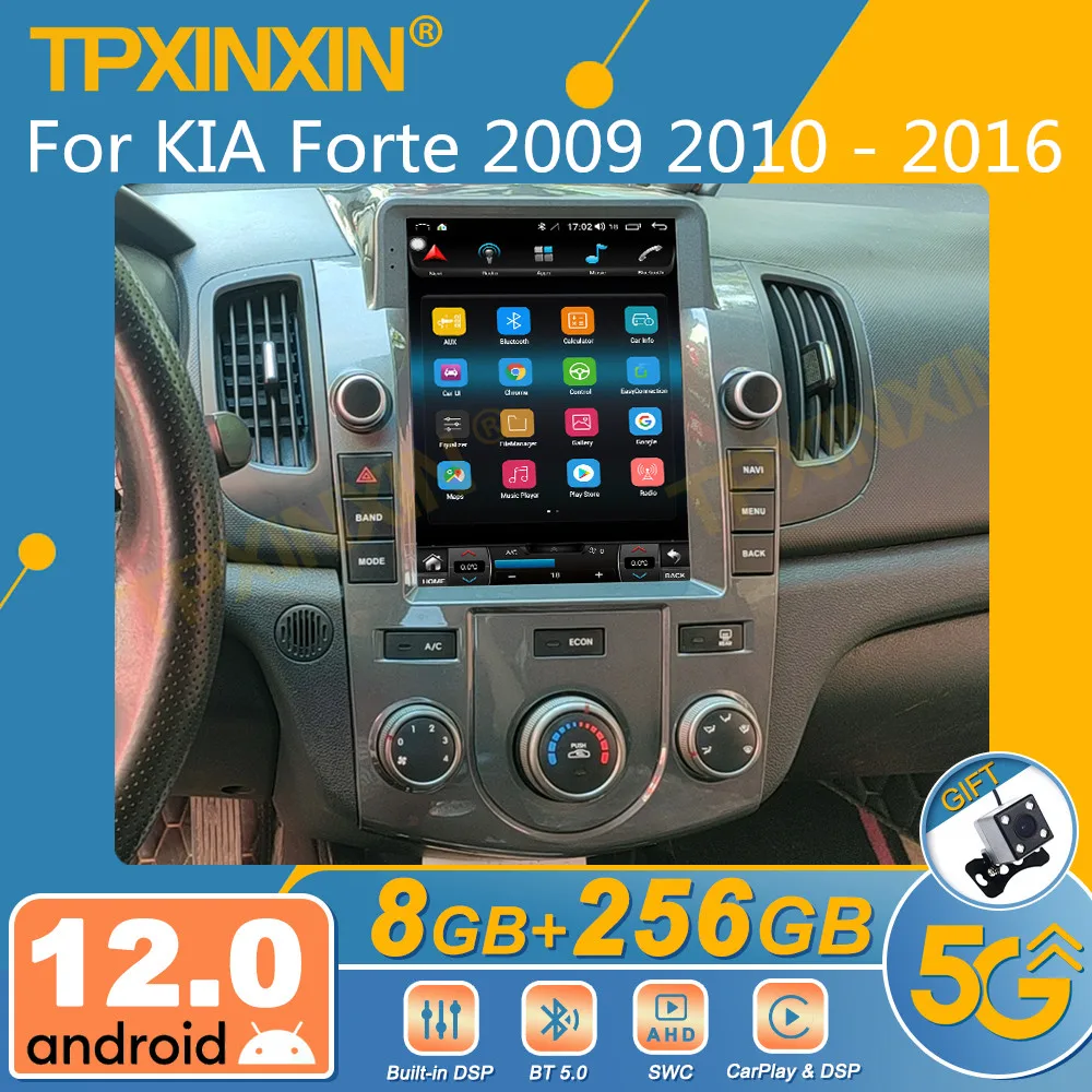 Android 12 For Kia Forte 2009 2010 - 2016 Android Car Radio Screen 2din Stereo Receiver Autoradio Multimedia Player Gps