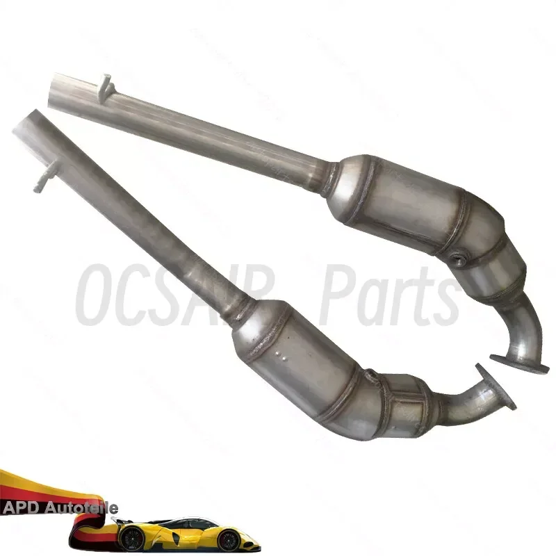 New Pair Catalytic Converters for Land Rover Range Rover HSE, Supercharged 4.2L 4.4L  2007-2009(for USA VERSION)