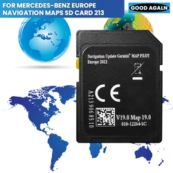 2023 New Mercedes Benz Navigation SD Card V19 Map Satellite (A213) Mercedes C Class W205-E-V-X-.... .GPS Map 32G