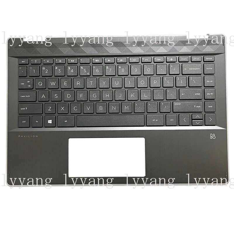 f  Keyboard For HP Pavilion X36014-DH TPN-W139 Palmrest Cover No-Backlit M35769-001