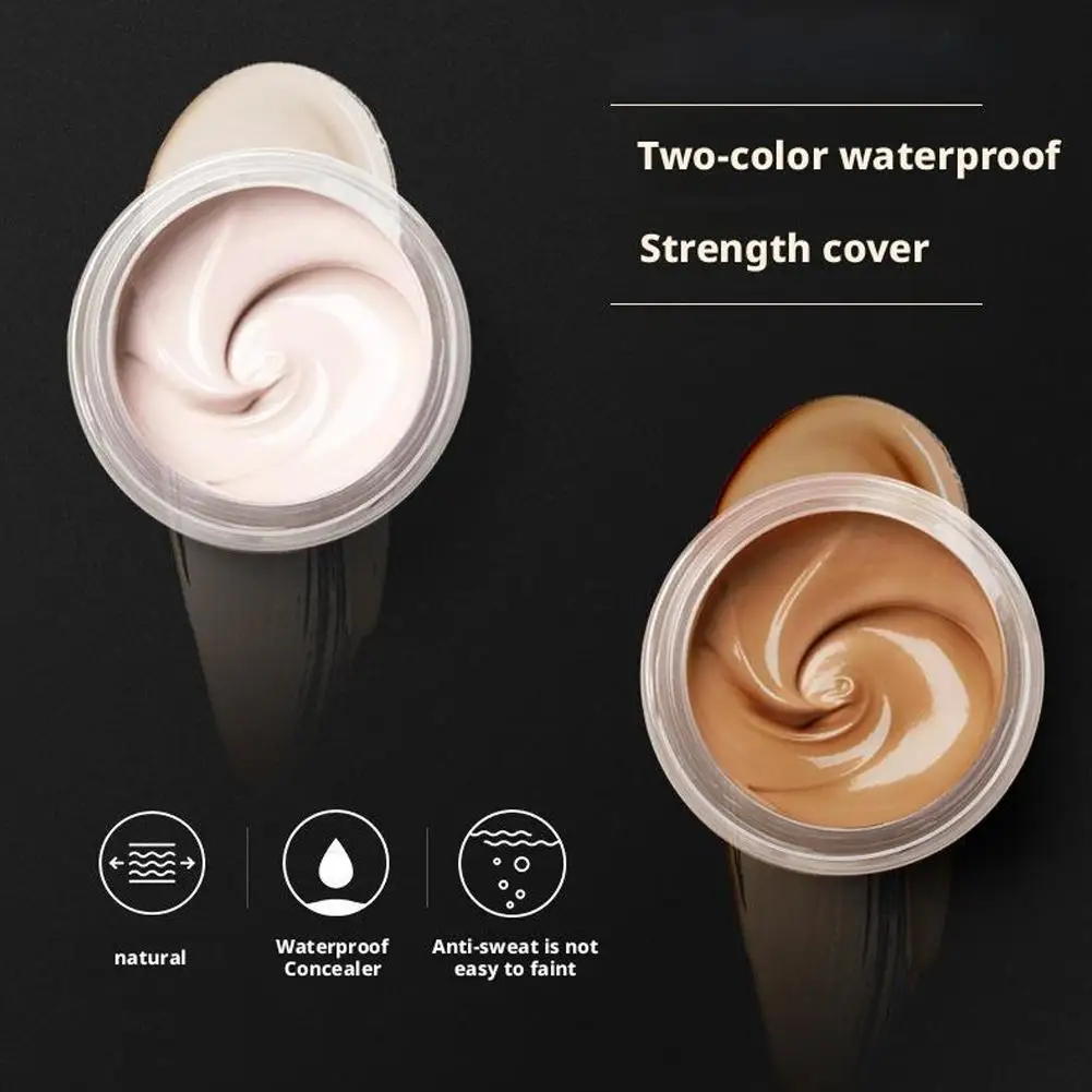 خافي عيوب الوشم ذو اللون المزدوج حتى لون البشرة، غطاء مقاوم للماء ومقاوم للعرق، خافي عيوب الوشم يدوم طويلاً #5