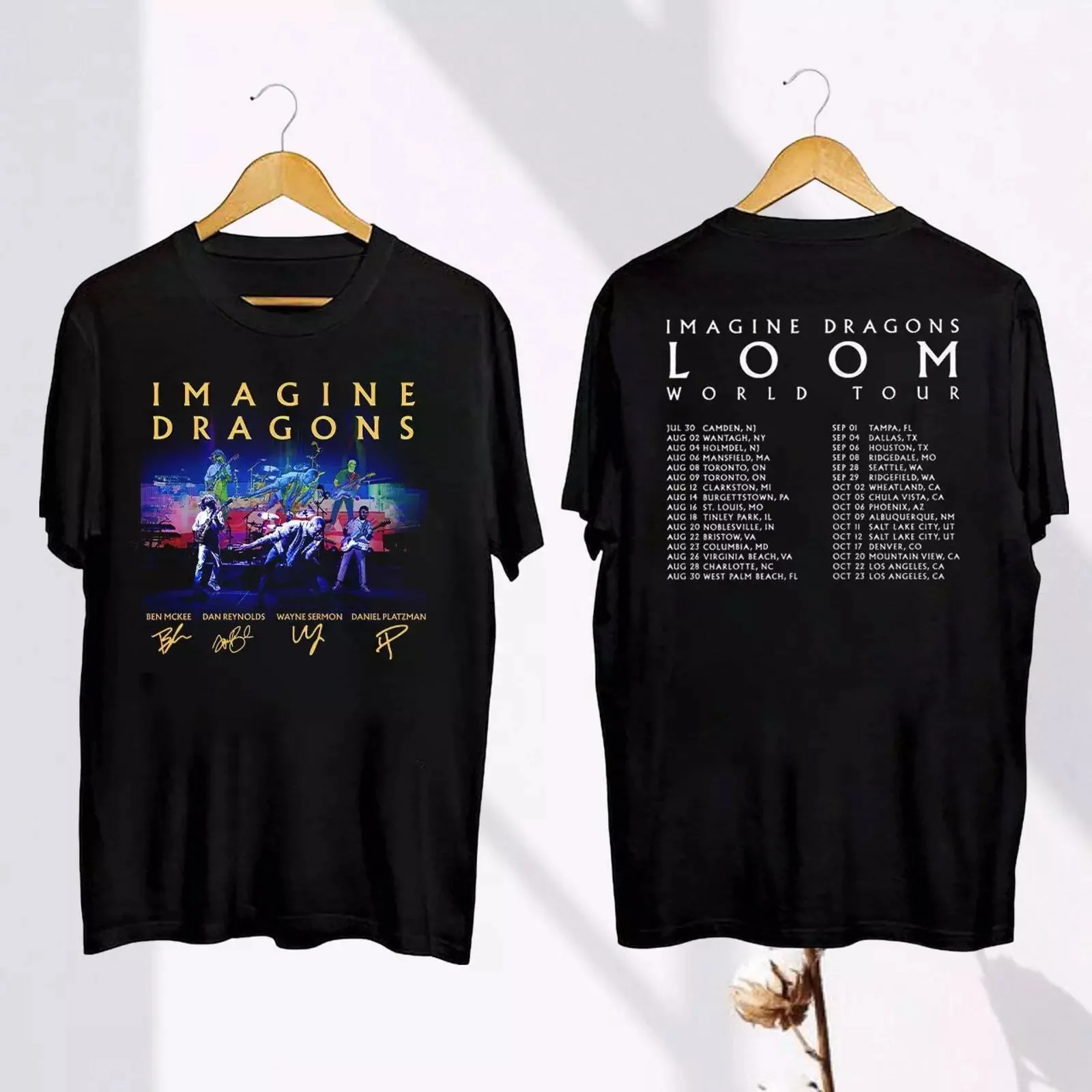 2024 Imagine Dragons Loom Tour T-Shirt, Imagine Dragons 90s Vintage Shirt, Imagi