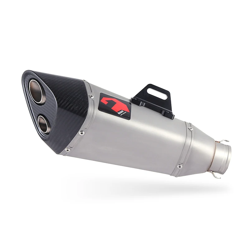 Universal Motorcycle Modified Exhaust S1000R YZF-R3 Svartpilen 401 Guzzi V85 TT Ninja ZX-6R Motorcycle Exhaust Muffler Escape