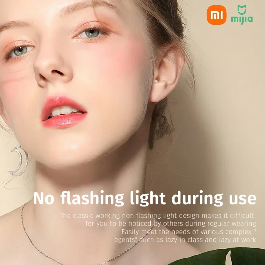 الأصلي Xiaomi MY001 النوم بلوتوث 5.3 سماعات صغيرة في الأذن الحد من الضوضاء العميقة غير مرئية عالية الصوت سماعات