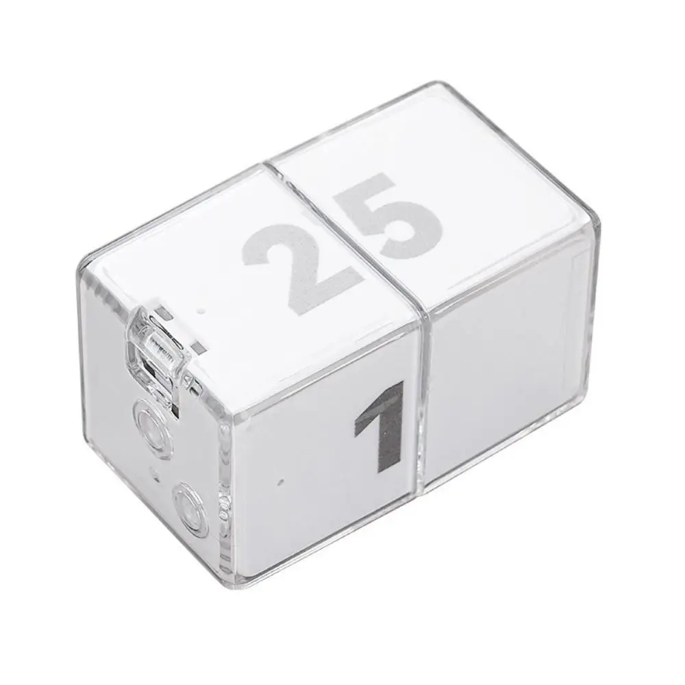 

Time Management Flip Gravity Sensing Timer Self Discipline Type-C Charging Kitchen Timer Efficient Silen Cube Countdown Timer