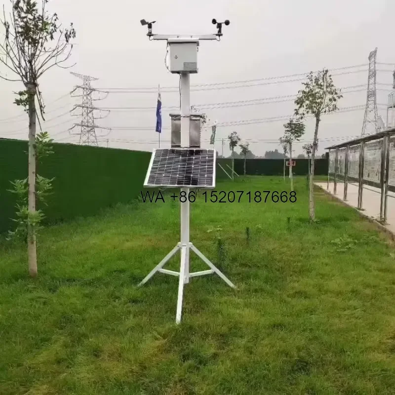 Wmwmnu Complete Solar System 100W 60Ah Solar Kit for Agricultural Monitoring of Agricultural Conditions