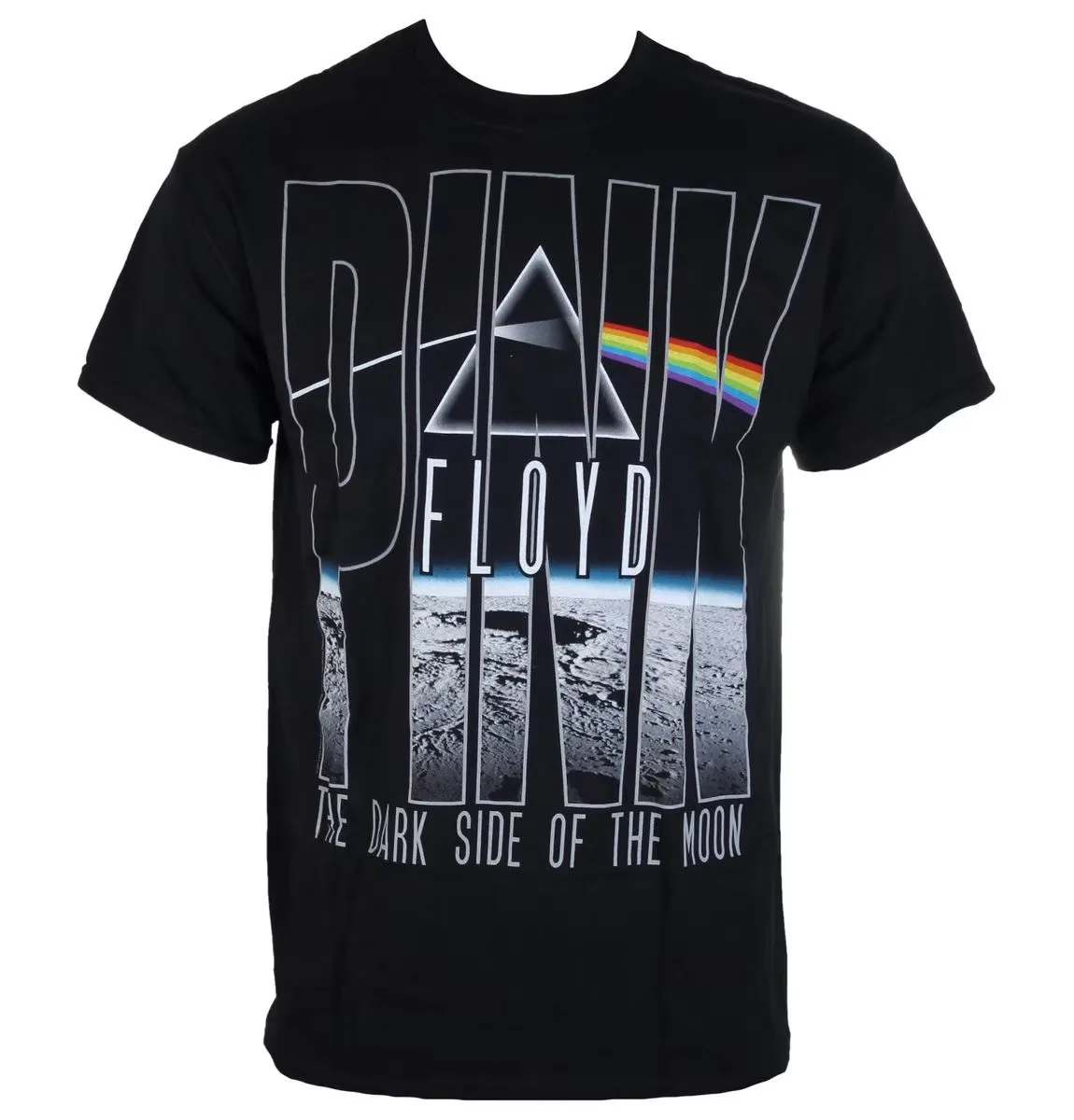 Pink Floyd The Dark Side of The Moon Prism Graphic T-Shirt Cotton Men Women Streetwear Tee
