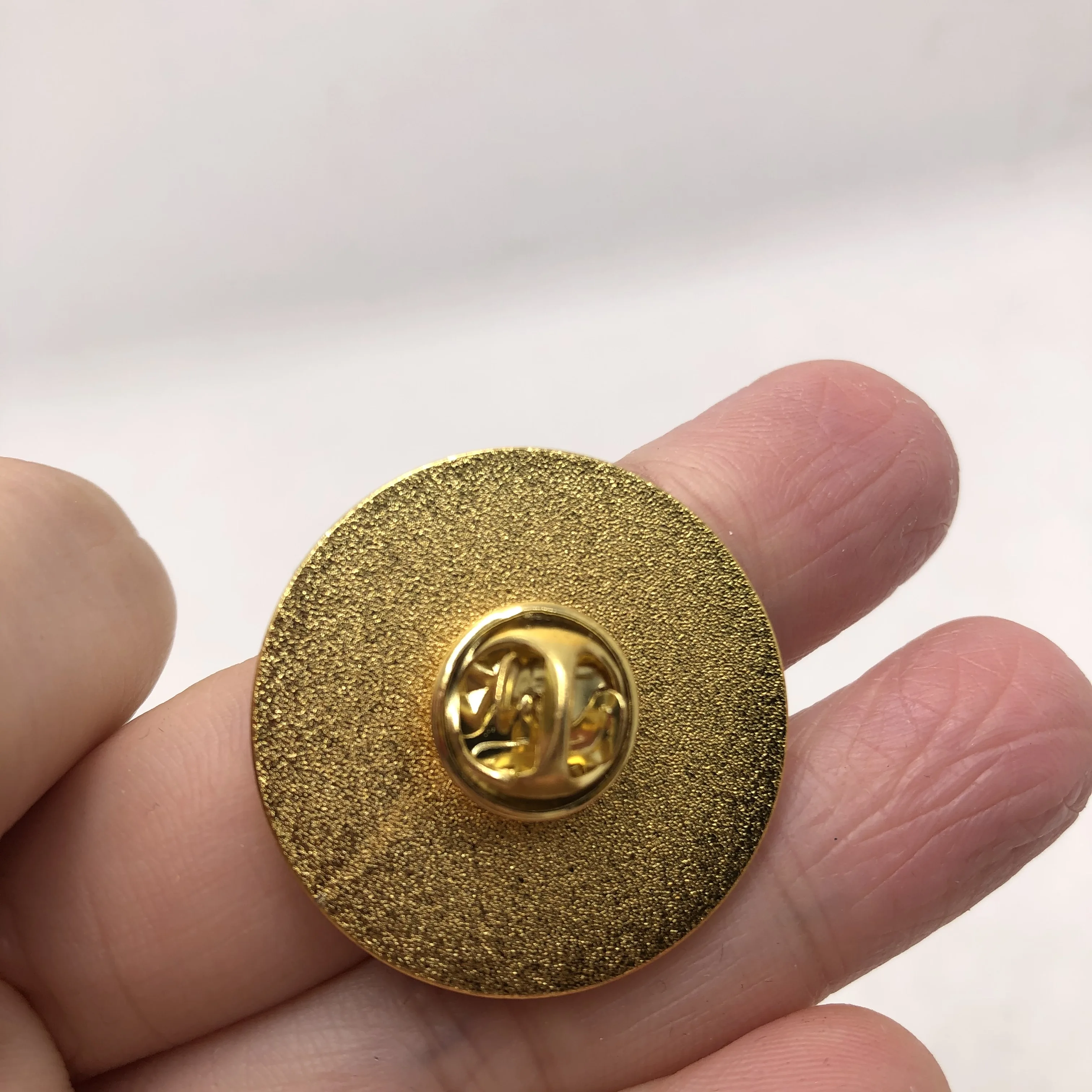 3mm Creative Souvenir Zinc Alolly Bitcoin BTC Brooch Fashion High Quality it Coin Art Collection Physical Gold Commemorative