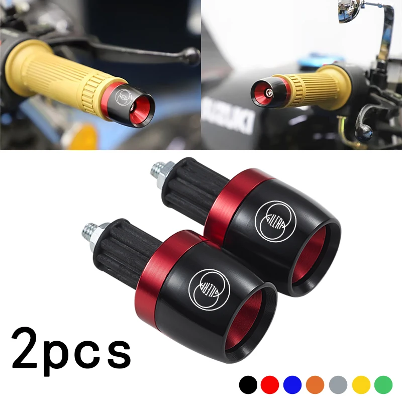For Gilera GP800 Fuoco Nexus 500 Runner 50 125 200 Accessories Motorcycle Handlebar Grips Ends Handle Bar Cap End Plug